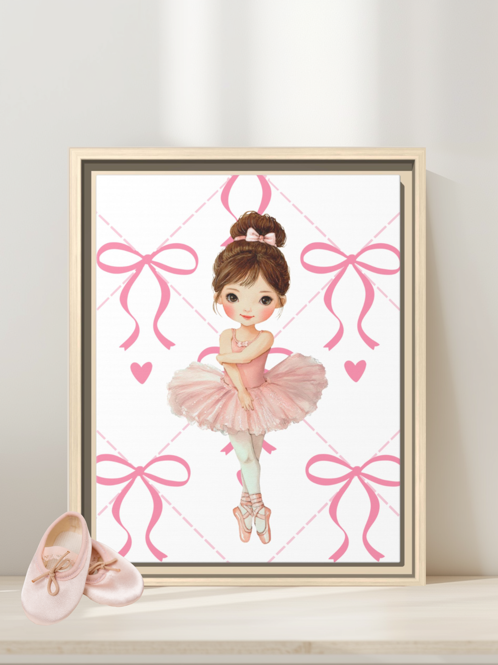 Ballerina Nursery Art | Baby Girl Nursery Art
