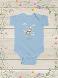 Baby Pilot Airplane Onesie | Infant Bodysuit, Cute Aviator Bear Design