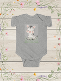 Baby Zebra Infant Fine Jersey Bodysuit | Baby Onesies