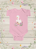 Pink Goose Infant Fine Jersey Bodysuit | Newborn Baby Clothes