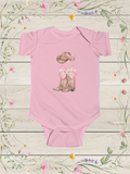 Cowgirl Pink Baby Onesie | Western Infant Clothes