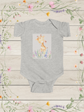 Giraffe Infant Fine Jersey Bodysuit | Cute Baby Onesies