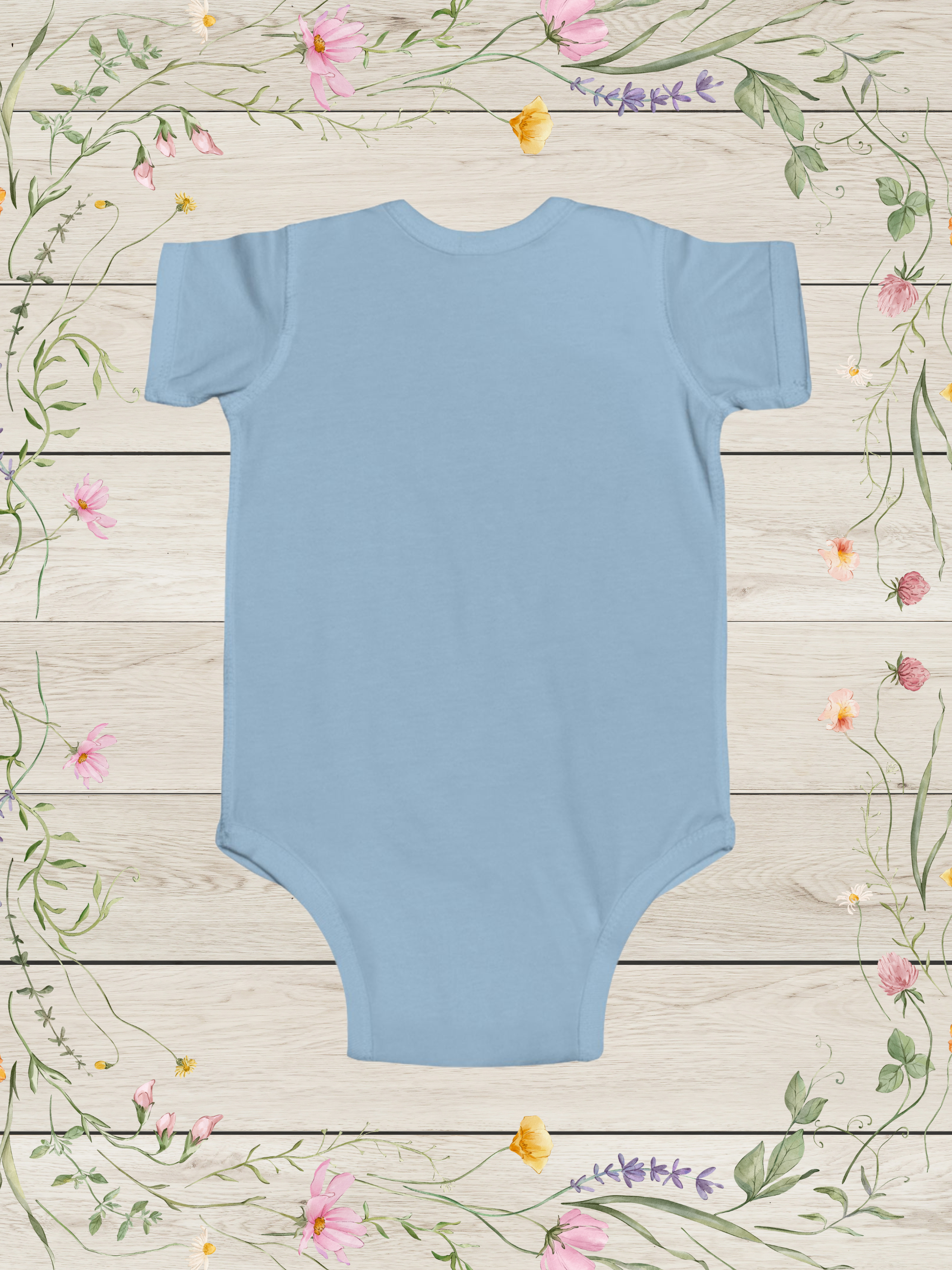 Teddy Bear in Baby Carriage Bodysuit | Baby Boy Clothing