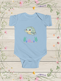Swimming Turtle Baby Boy Onesie | Ocean Infant Clothes Bodysuit