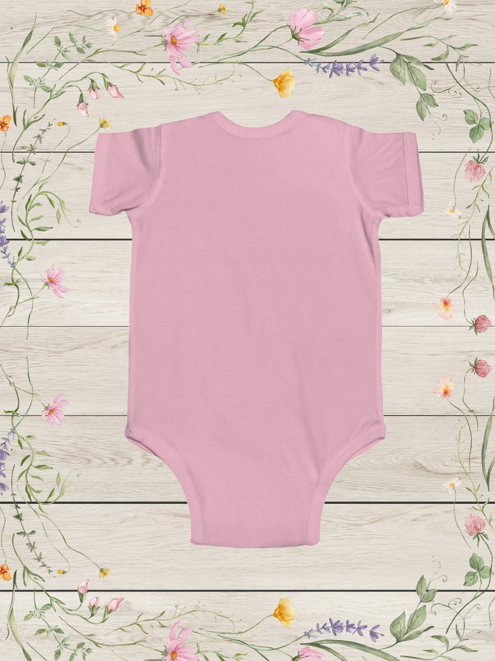 Princess Carriage Infant Bodysuit | Pink Baby Onesie with Crown Carriage Design