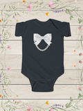 First Lil' Black Dress Infant Bodysuit | Baby Girl Onesies