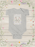 Cute Baby Elephant Infant Bodysuit | Nursery Animal Infant Clothes