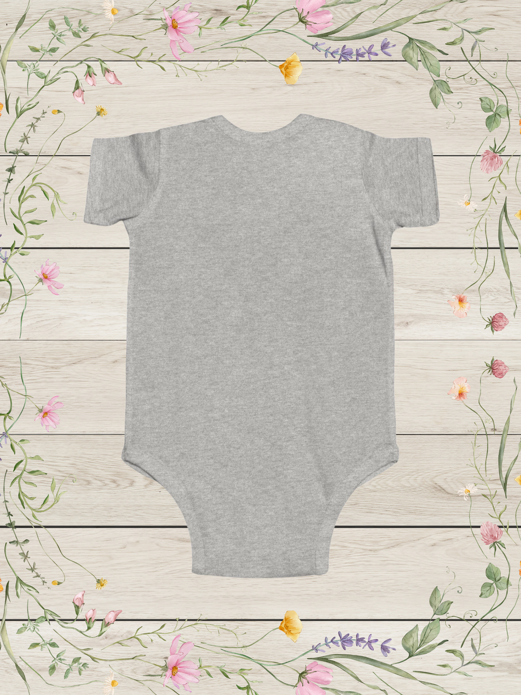 Cute Baby Elephant Infant Bodysuit | Nursery Animal Infant Clothes