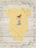 Western Horse Baby Boy Onesie | Cowboy Infant Bodysuit Cute Newborn Outfit