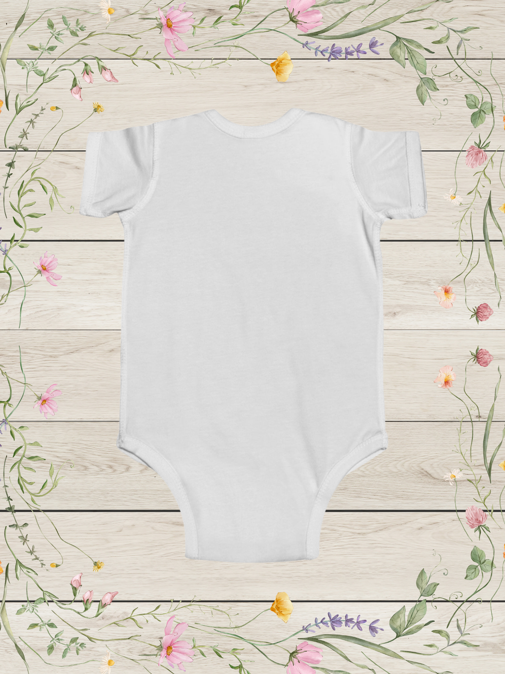 Floral Cowboy Boot and Hat Infant Bodysuit | Baby Western Onesie