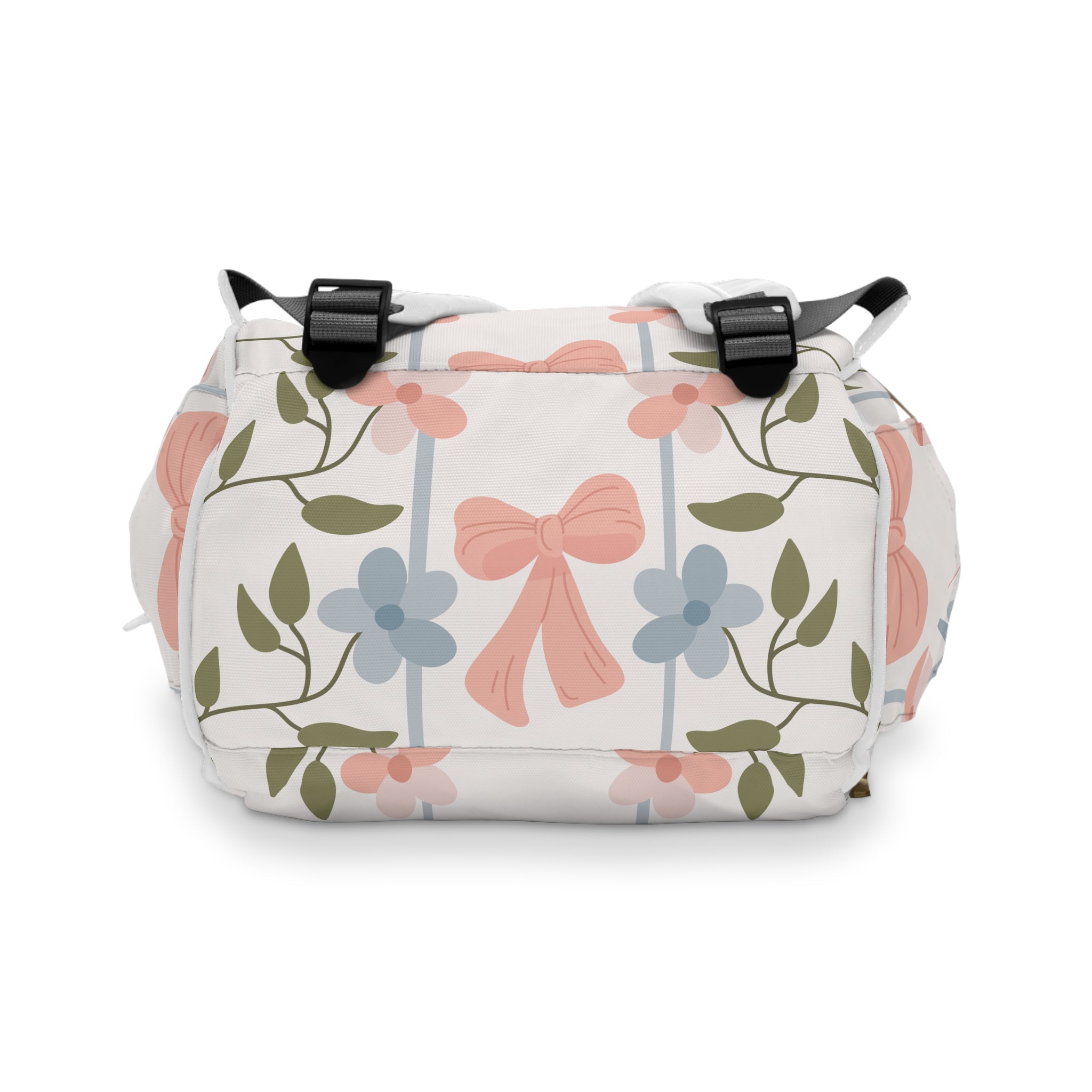Floral Diaper Bag Backpack | First Time Mom Gift