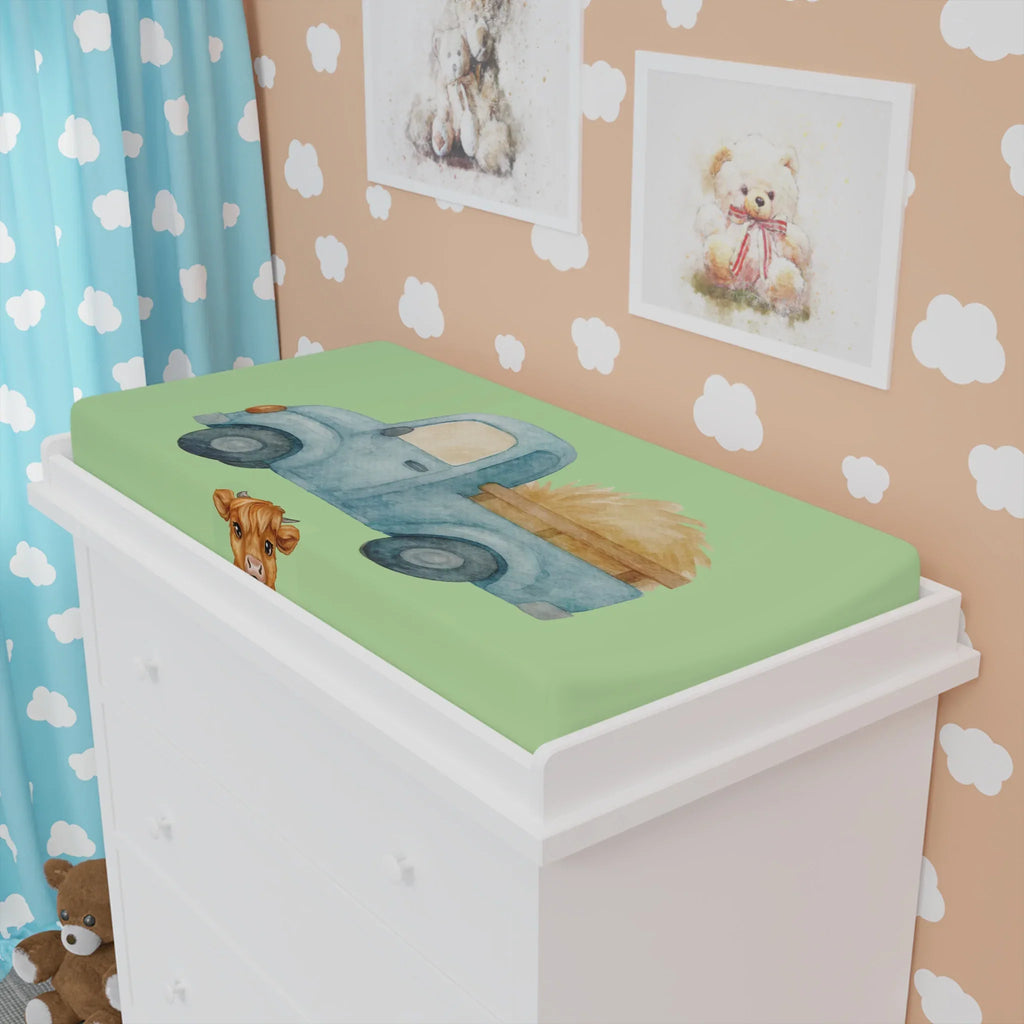 Baby Changing Pad Cover | Nursery-Farm-Decor