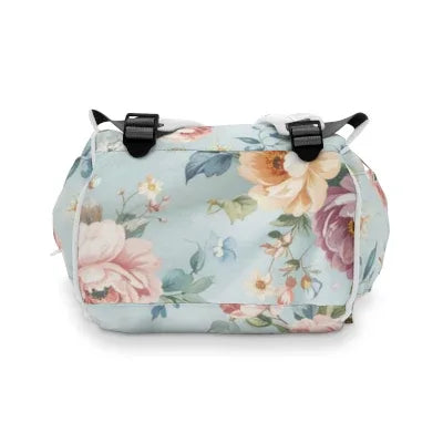 Floral Diaper Bag Backpack | Baby Shower Gift