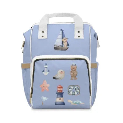 Diaper Bag Packpack | Nautical Nursery Decoration