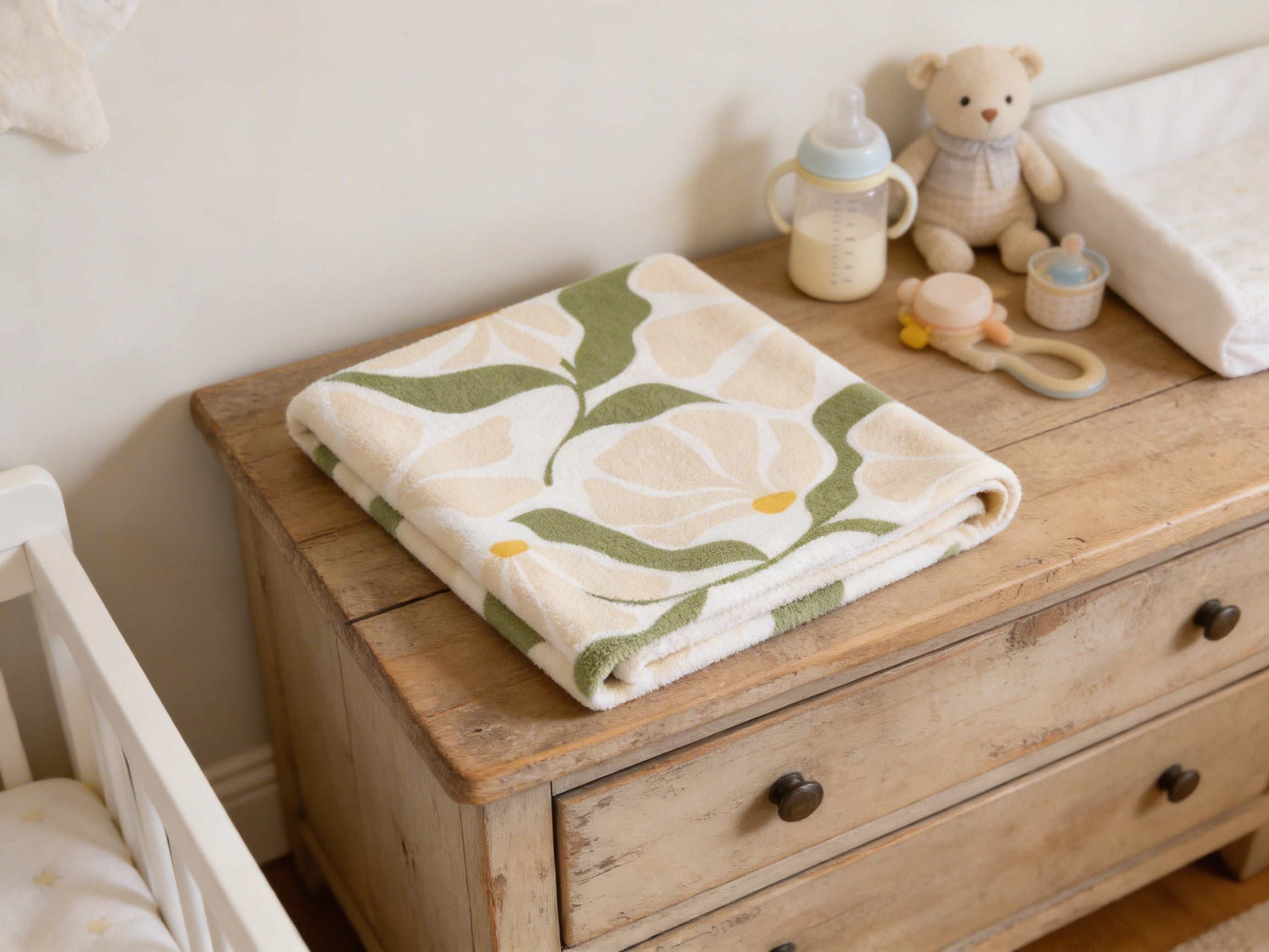 Floral Baby Blanket | Baby Shower Gift