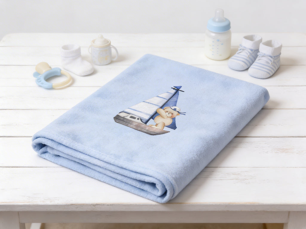 Fleece Baby Blanket | Boy Baby Blanket