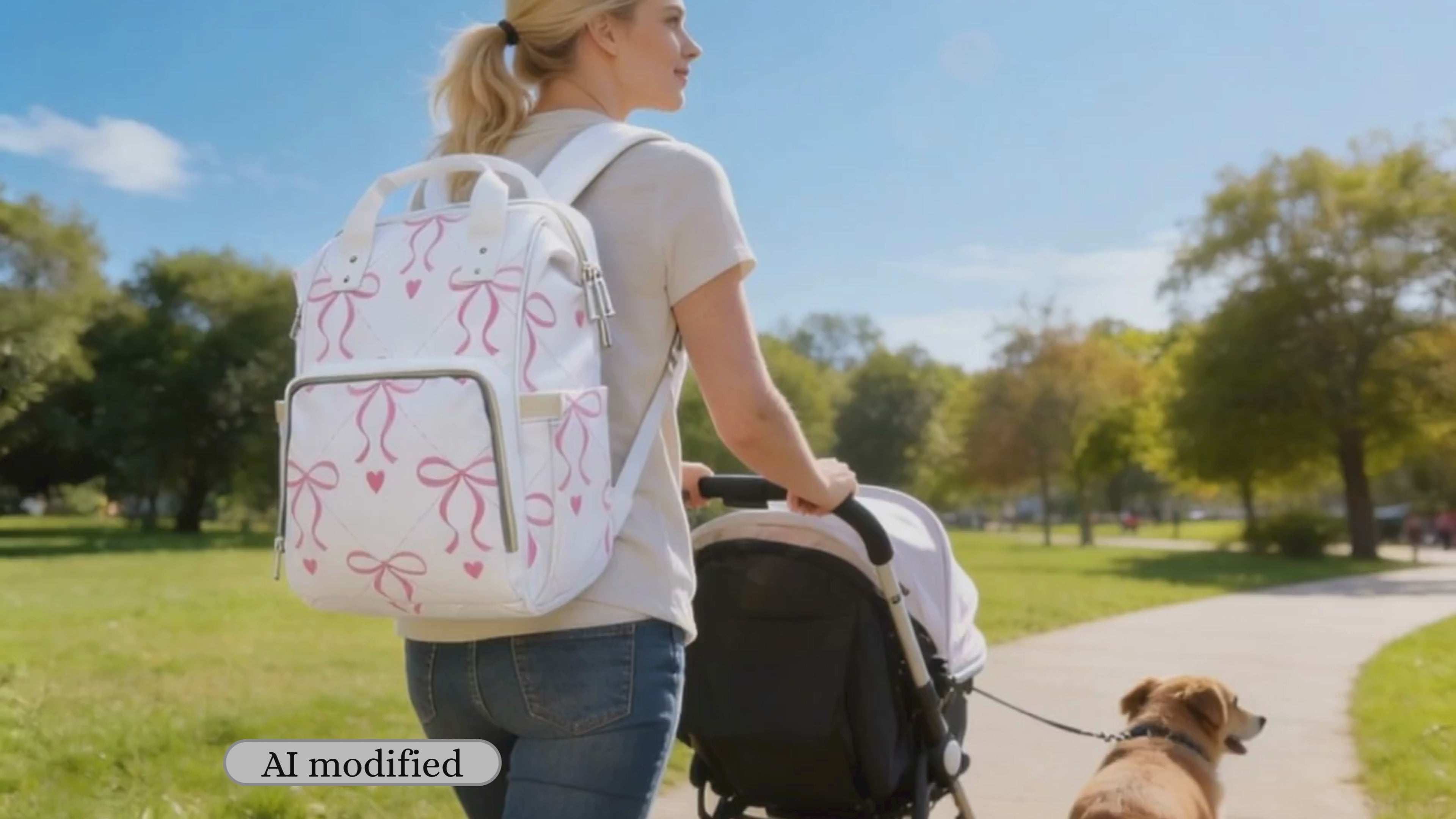 Cute Diaper Bag Backpack | Baby Shower Gifts Girl