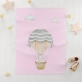 Pink Soft Fleece Baby Blanket | Baby Shower Gift