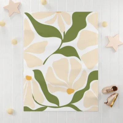 Floral Baby Blanket | Baby Shower Gift